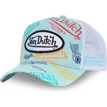 Trucker-Cap blau und weiß LE BLE von Von Dutch
