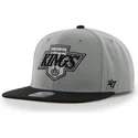epci-plata-gri-snapback-de-los-angeles-kings-nhl-de-47-brand