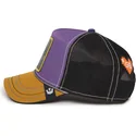 gorra-trucker-viola-nera-e-marrone-dragon-boss-hammer-and-spike-insert-coin-vol2-the-farm-di-goorin-bros
