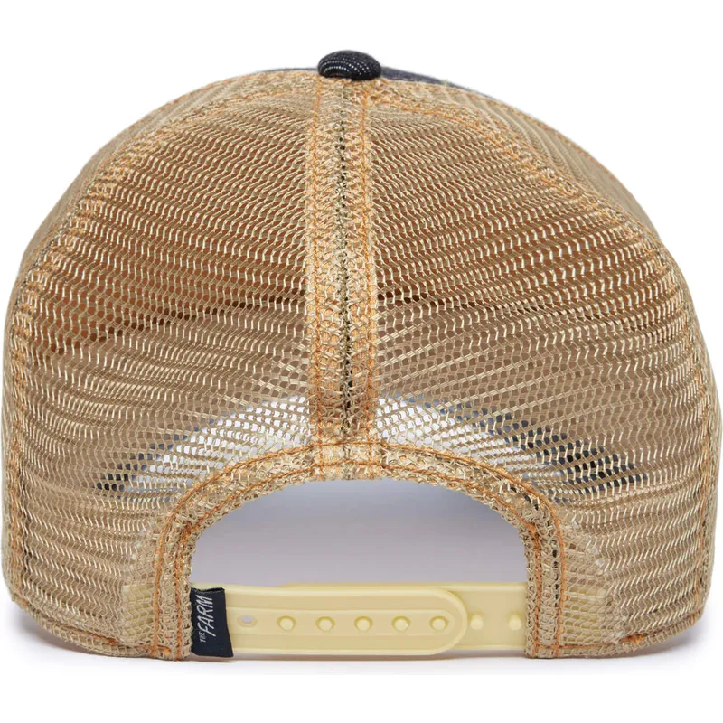 cappellino-trucker-nero-e-beige-cavallo-stallion-modello-n-5741110n-rodeo-the-farm-di-goorin-bros