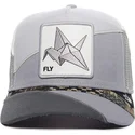 epci-curbata-gri-snapback-fly-loyal-farmigami-the-farm-de-goorin-bros
