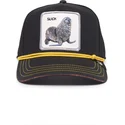 epci-curbata-negru-snapback-slick-seal-of-approval-nautical-nonsense-the-farm-de-goorin-bros