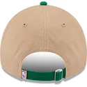 gorra-curva-marron-y-verde-ajustable-9twenty-draft-2024-de-boston-celtics-nba-de-new-era