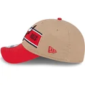 gorra-curva-marron-y-roja-ajustable-9twenty-draft-2024-de-chicago-bulls-nba-de-new-era