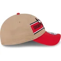 gorra-curva-marron-y-roja-ajustable-9twenty-draft-2024-de-chicago-bulls-nba-de-new-era