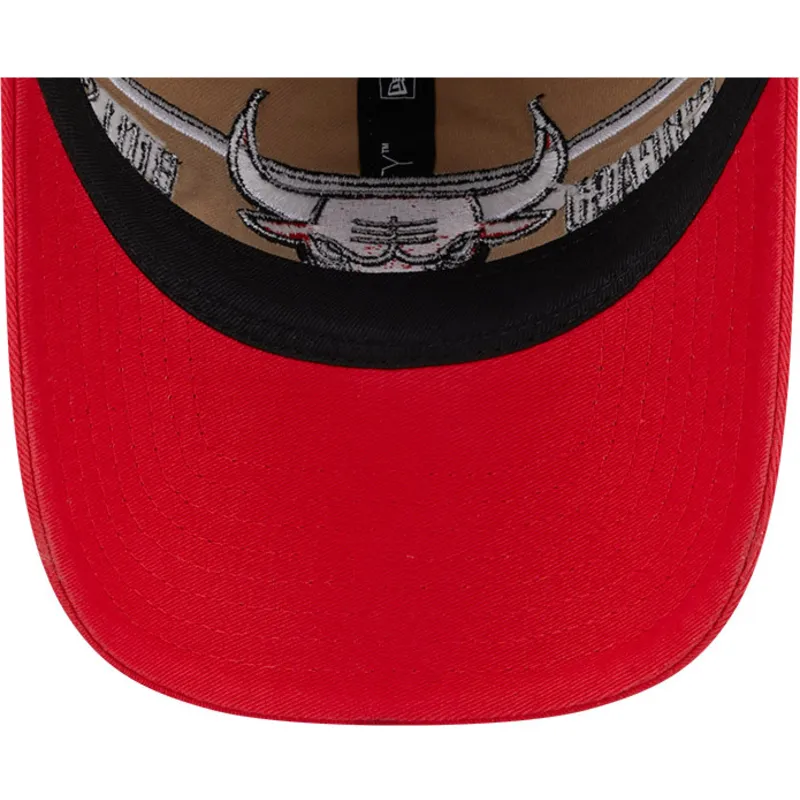 cap-curbata-brown-adjustable-strap-9twenty-draft-2024-de-chicago-bulls-nba-de-new-era