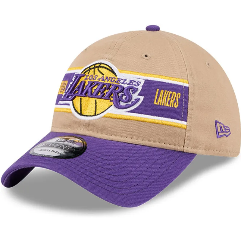 epci-curbata-maro-reglabila-9twenty-draft-2024-de-los-angeles-lakers-nba-de-new-era