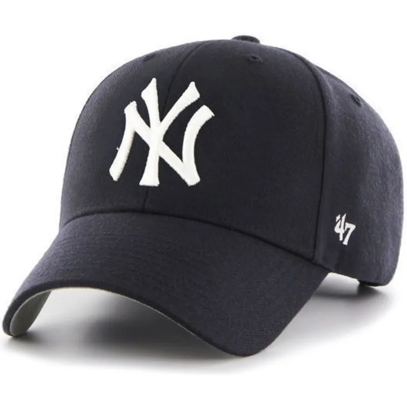 cap-curbata-navy-blue-adjustable-strap-de-new-york-yankees-mlb-de-47-brand cap-curbata-navy-blue-adjustable-strap-de-new-york-yankees-mlb-de-47-brand