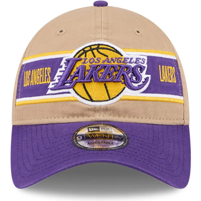 epci-curbata-maro-reglabila-9twenty-draft-2024-de-los-angeles-lakers-nba-de-new-era