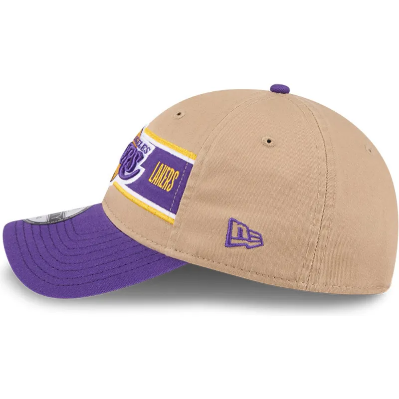 epci-curbata-maro-reglabila-9twenty-draft-2024-de-los-angeles-lakers-nba-de-new-era