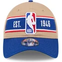 verstellbare-braun-blaue-9twenty-draft-2024-nba-kappe-von-new-era