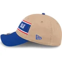cappellino-curvo-marrone-e-blu-regolabile-9twenty-draft-2024-di-nba-di-new-era