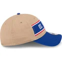braune-und-blaue-verstellbare-curved-cap-9twenty-draft-2024-von-nba-von-new-era