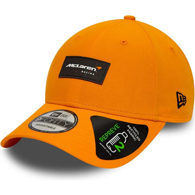 epci-curbata-portocaliu-snapback-9forty-repreve-de-mclaren-racing-formula-1-de-new-era