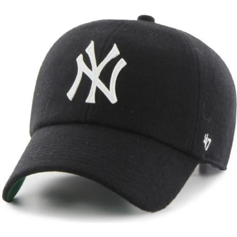 epci-curbata-negru-reglabila-cinta-piel-de-new-york-yankees-mlb-de-47-brand