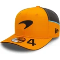 cap-curbata-orange-snapback-lando-norris-9fifty-original-fit-de-mclaren-racing-formula-1-de-new-era