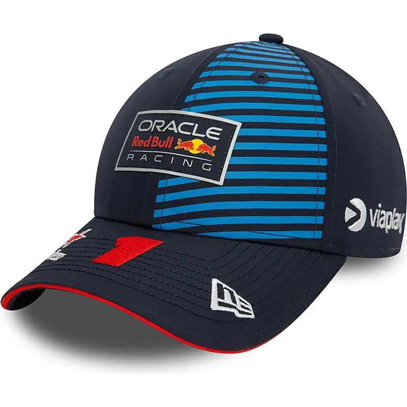 epci-curbata-bleumarin-snapback-max-verstappen-9forty-de-red-bull-racing-formula-1-de-new-era