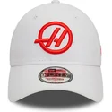 epci-curbata-alb-snapback-9forty-de-haas-f1-team-formula-1-de-new-era