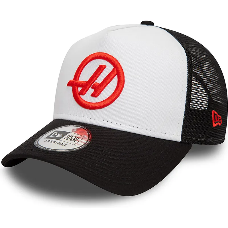 epci-curbata-negru-snapback-e-frame-de-haas-f1-team-formula-1-de-new-era