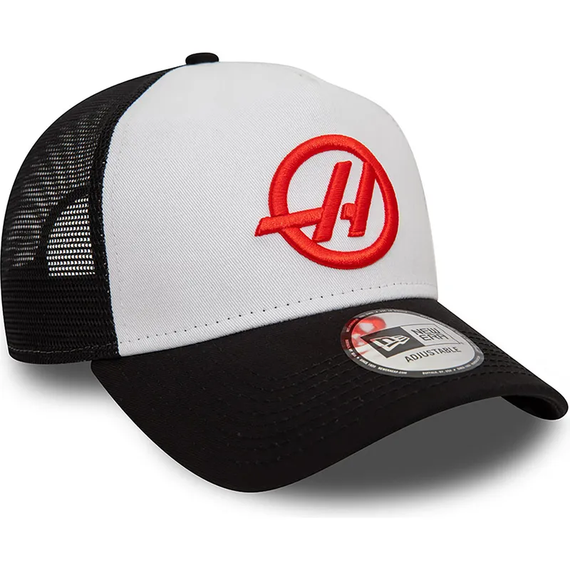 epci-curbata-negru-snapback-e-frame-de-haas-f1-team-formula-1-de-new-era