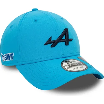 Casquette courbée bleue snapback 9FORTY Essential REPREVE Alpine F1 Team Formula 1 New Era