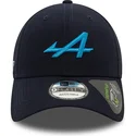 gorra-curva-azul-marino-snapback-9forty-essential-repreve-de-alpine-f1-team-formula-1-de-new-era