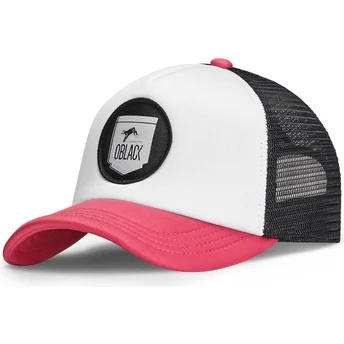 Șepci curbată roz snapback de Oblack