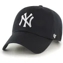 cappellino-curvo-nero-dei-new-york-yankees-mlb-clean-up-di-47-brand