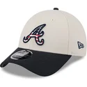 epci-curbata-bej-snapback-9forty-stretch-snap-4th-of-july-de-atlanta-braves-mlb-de-new-era
