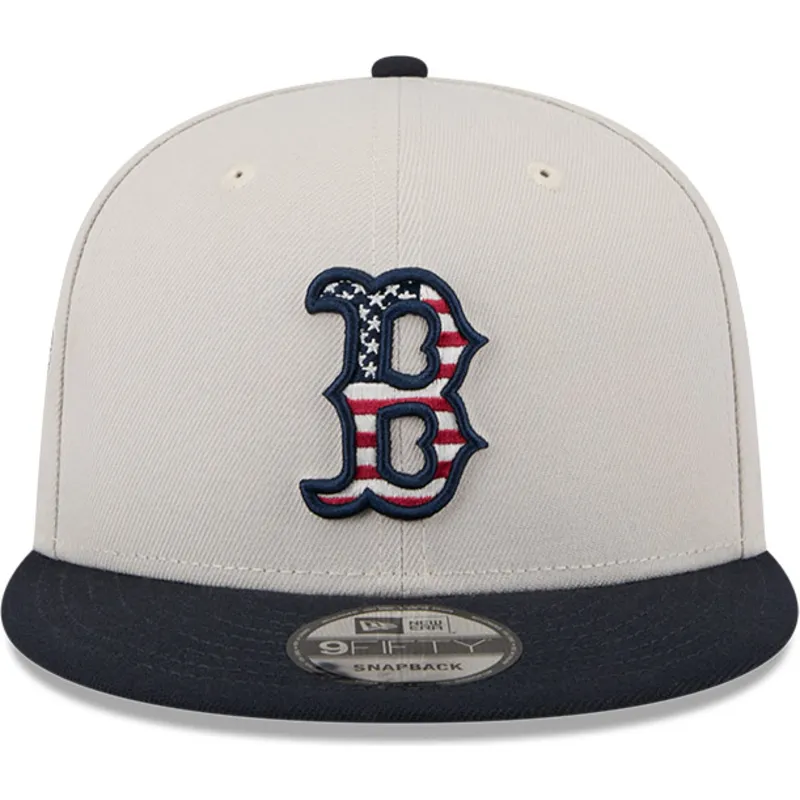 epci-plata-bej-snapback-9fifty-4th-of-july-de-boston-red-sox-mlb-de-new-era