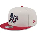 epci-plata-bej-snapback-9fifty-4th-of-july-de-oakland-athletics-mlb-de-new-era