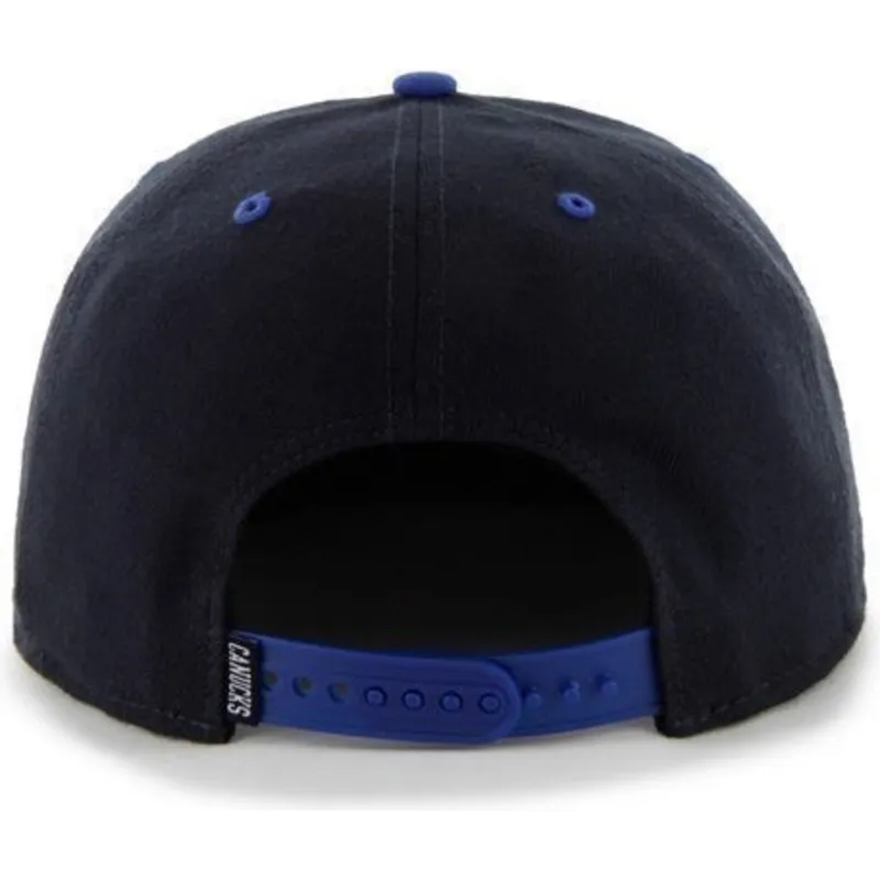 epci-plata-negru-snapback-de-vancouver-canucks-nhl-de-47-brand