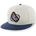 epci-plata-alb-snapback-de-colorado-avalanche-nhl-de-47-brand