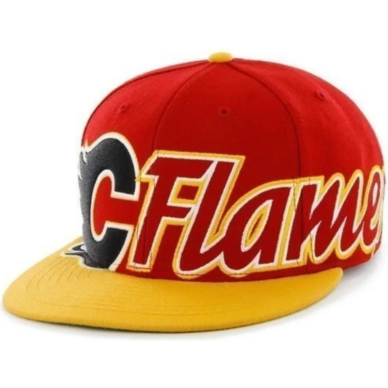 epci-plata-rou-snapback-letras-de-calgary-flames-nhl-de-47-brand