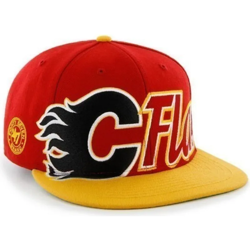 epci-plata-rou-snapback-letras-de-calgary-flames-nhl-de-47-brand