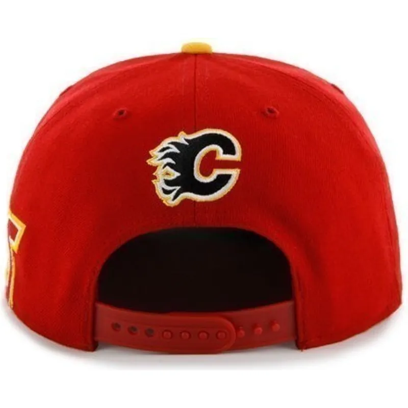 epci-plata-rou-snapback-letras-de-calgary-flames-nhl-de-47-brand