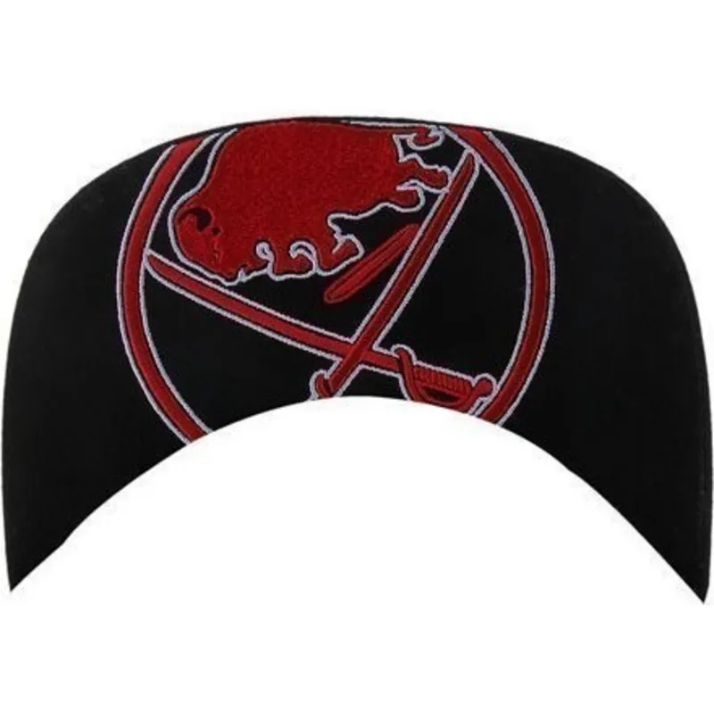 epci-plata-negru-snapback-letras-de-buffalo-sabres-nhl-de-47-brand