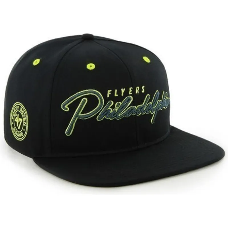 epci-plata-negru-snapback-letras-de-philadelphia-flyers-nhl-de-47-brand