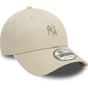 epci-curbata-bej-reglabila-9forty-metallic-pin-de-new-york-yankees-mlb-de-new-era