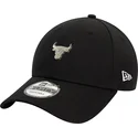 epci-curbata-negru-reglabila-9forty-metallic-pin-de-chicago-bulls-nba-de-new-era