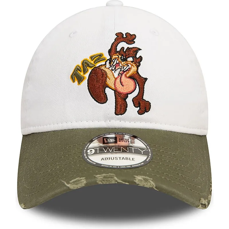 epci-curbata-alb-reglabila-9twenty-washed-de-tasmania-looney-tunes-de-new-era