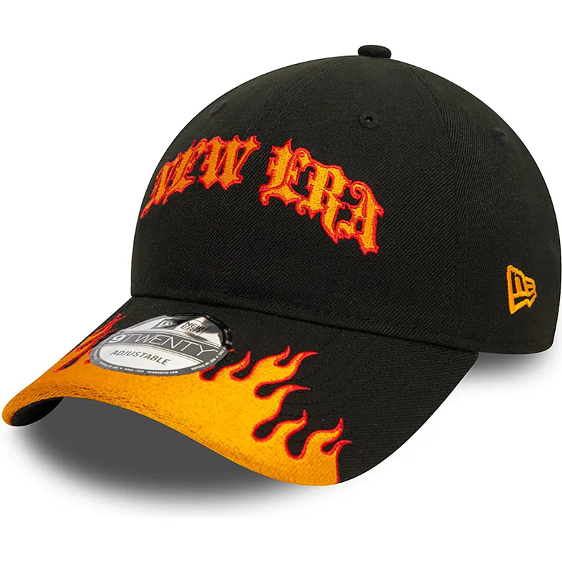epci-curbata-negru-reglabila-9twenty-race-flame-de-new-era