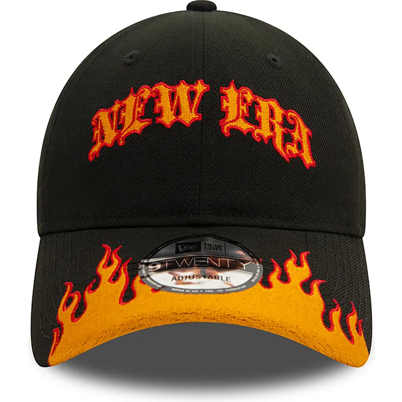 epci-curbata-negru-reglabila-9twenty-race-flame-de-new-era