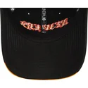 casquette-courbee-noire-et-orange-ajustable-9twenty-race-flame-new-era