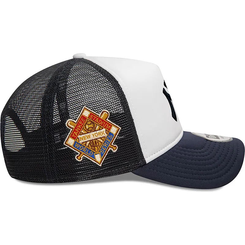 epci-curbata-bleumarin-snapback-a-frame-frame-world-series-de-new-york-yankees-mlb-de-new-era