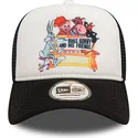 epci-curbata-negru-snapback-bugs-bunny-and-his-friends-a-frame-de-looney-tunes-de-new-era