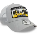 epci-curbata-gri-snapback-a-frame-license-plate-de-new-york-ciudades-y-playas-de-new-era
