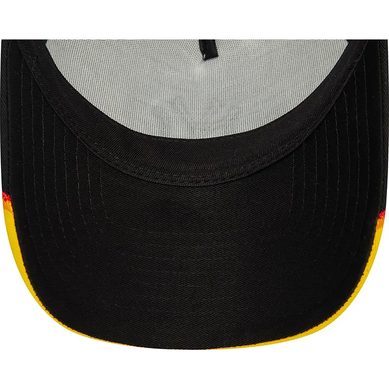 epci-curbata-alb-snapback-a-frame-flame-de-new-york-yankees-mlb-de-new-era