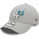 epci-curbata-gri-reglabila-9forty-flower-icon-de-los-angeles-dodgers-mlb-de-new-era