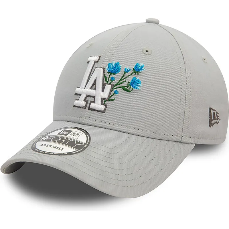 epci-curbata-gri-reglabila-9forty-flower-icon-de-los-angeles-dodgers-mlb-de-new-era